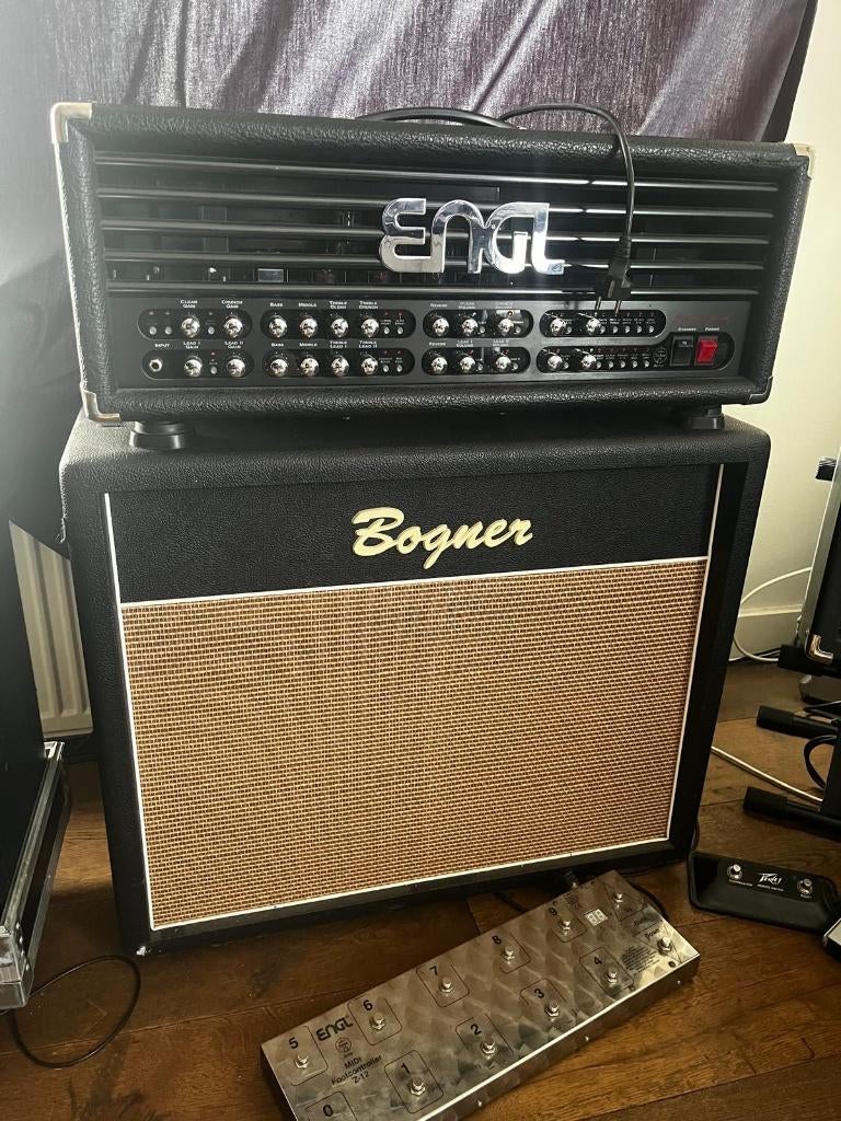 Engl Special Edition & Bogner 2*12 Cabinet & Engl Z12, Ophalen, Gebruikt, Gitaar, 100 watt of meer