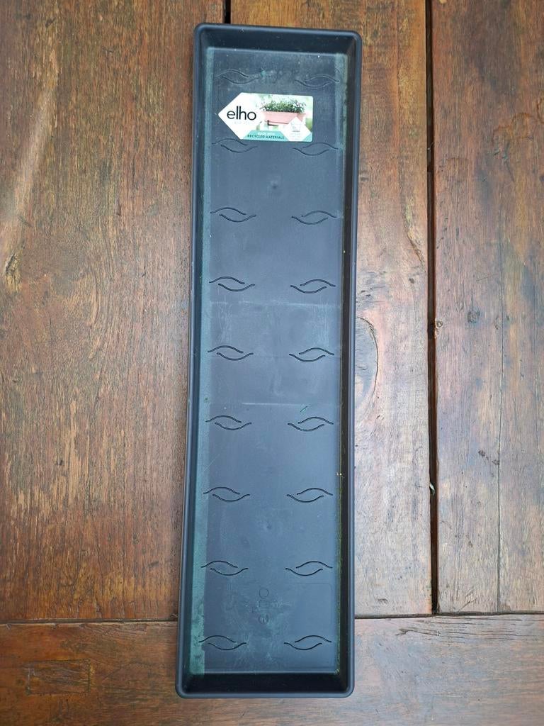 Onderschaal voor plantenbak teab, Ophalen of Verzenden, Rond, Hout