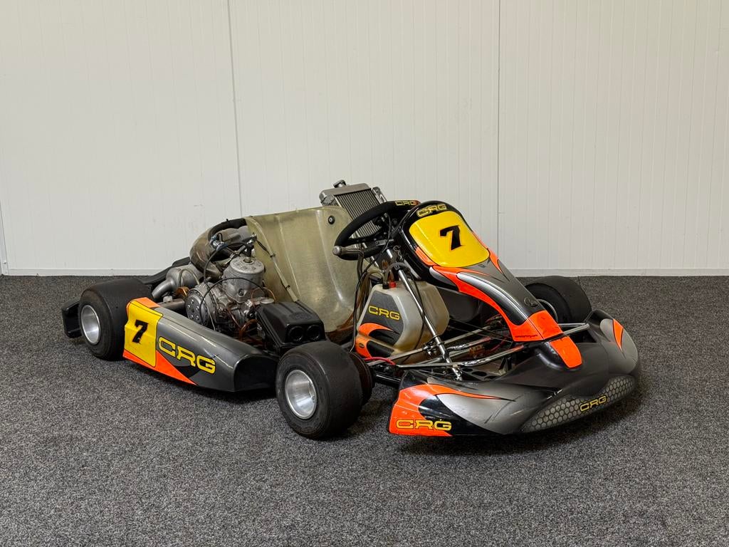 CRG kart 125 cc 135 cc TM racing race kart go kart wedstrijd, Ophalen of Verzenden, Zo goed als nieuw, Kart
