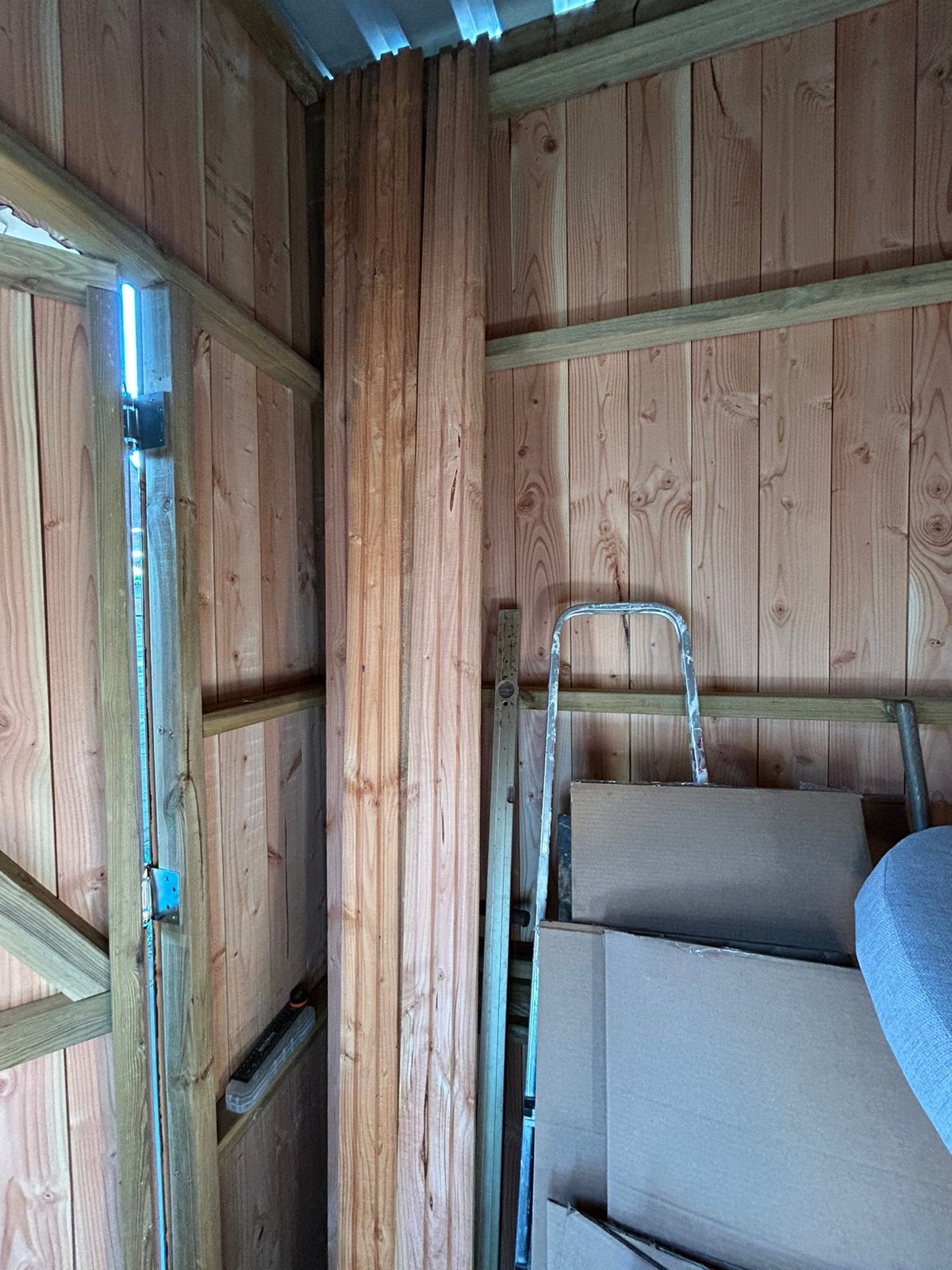 Triple rhombus douglas hout 11.5 meter, Minder dan 25 mm, Nieuw, Ophalen of Verzenden, 250 tot 300 cm