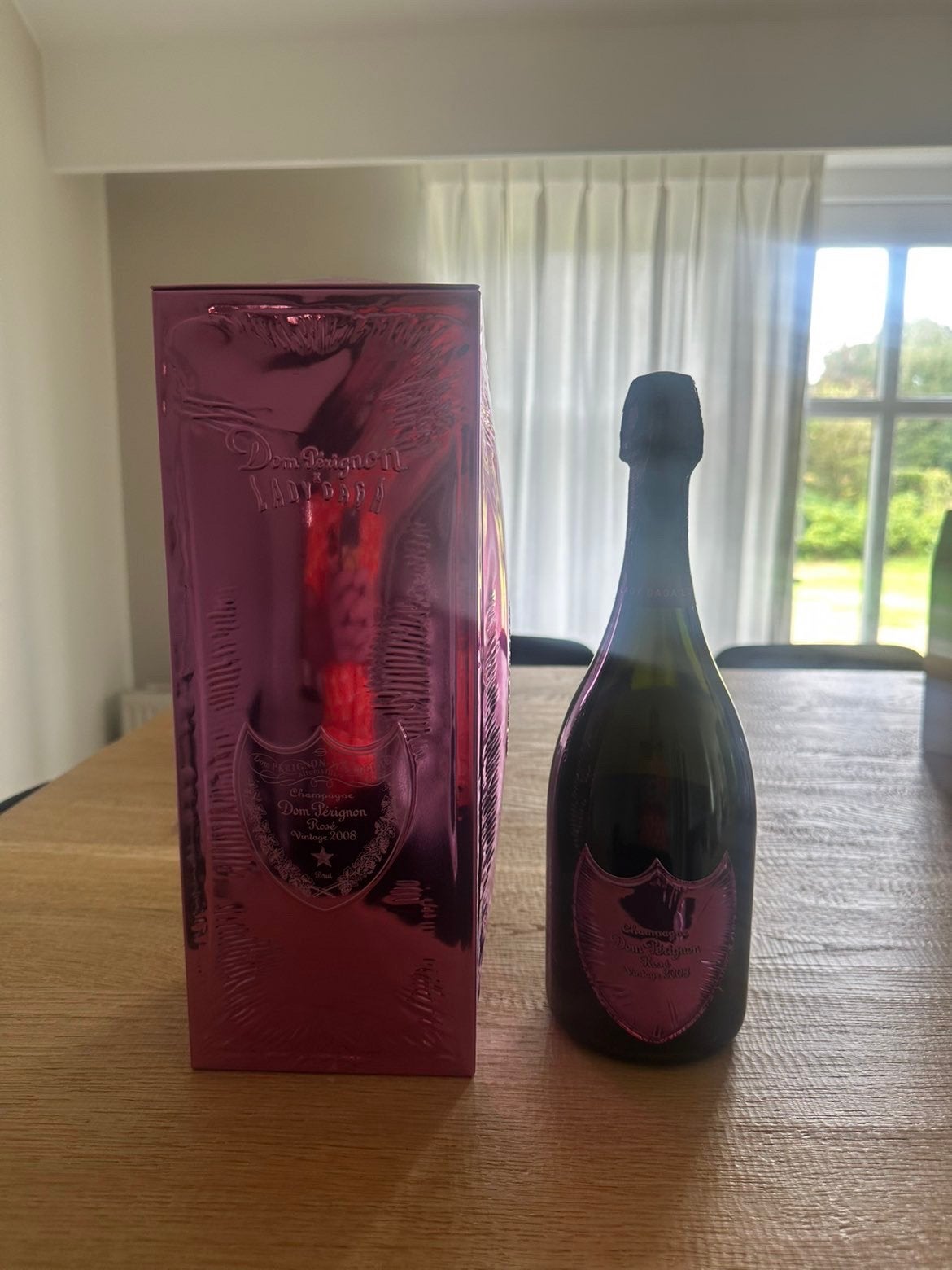 Dom perignon lady gaga dummy fles, Ophalen of Verzenden, Zo goed als nieuw