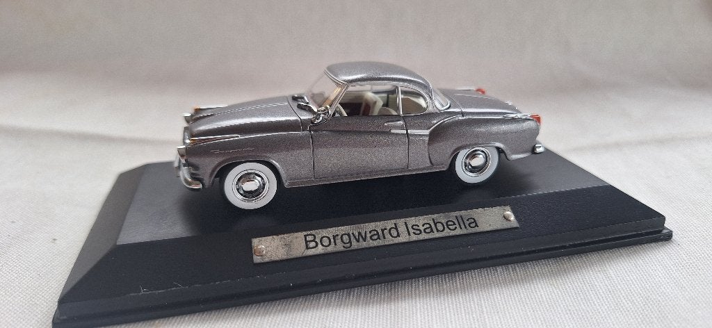 Borgward Isabella Coupe zilver, Ophalen of Verzenden, Nieuw, Auto