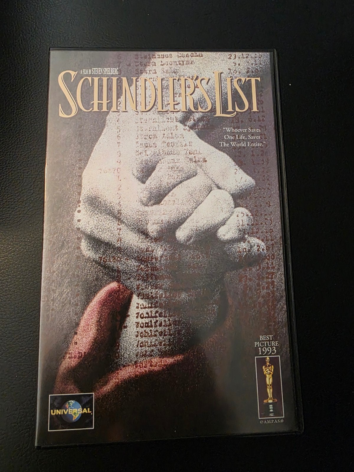 Schindler's List VHS - Klassieker van Steven Spielberg, Cd's en Dvd's, Ophalen of Verzenden