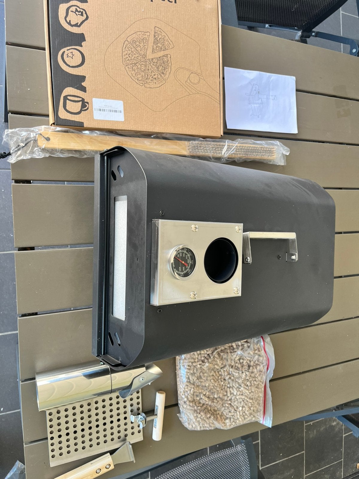 Burnic pizza oven, nieuw, nooit gebruikt, Ophalen, Nieuw