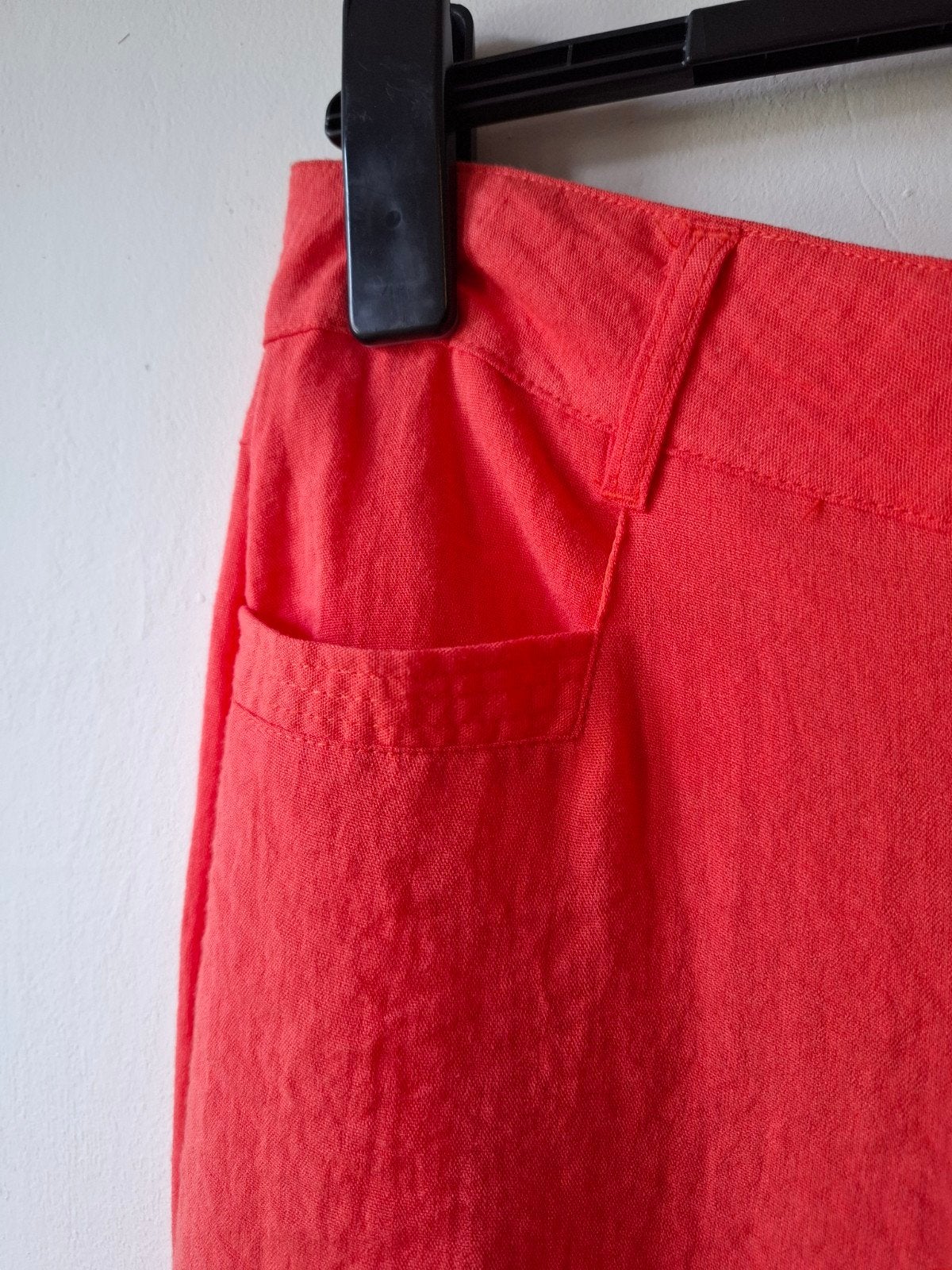 Micha oranje viscosemix broek maat 46, Kleding | Dames, Maat 46/48 (XL) of groter, Nieuw, Oranje, Ophalen of Verzenden