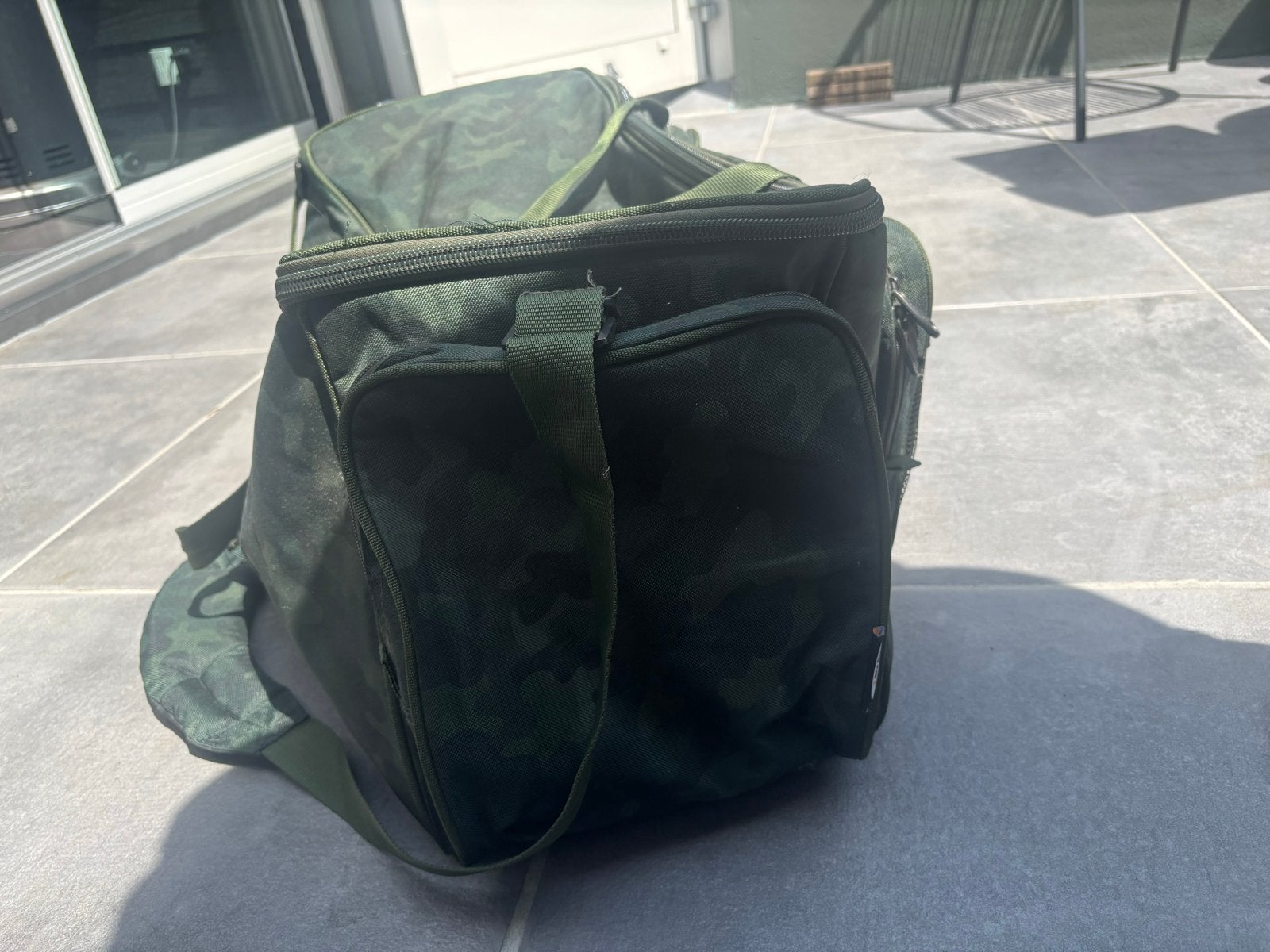 Grote Camouflage Reistas/Duffel Bag, Ophalen, 30 cm of meer, Gebruikt, 60 tot 80 cm