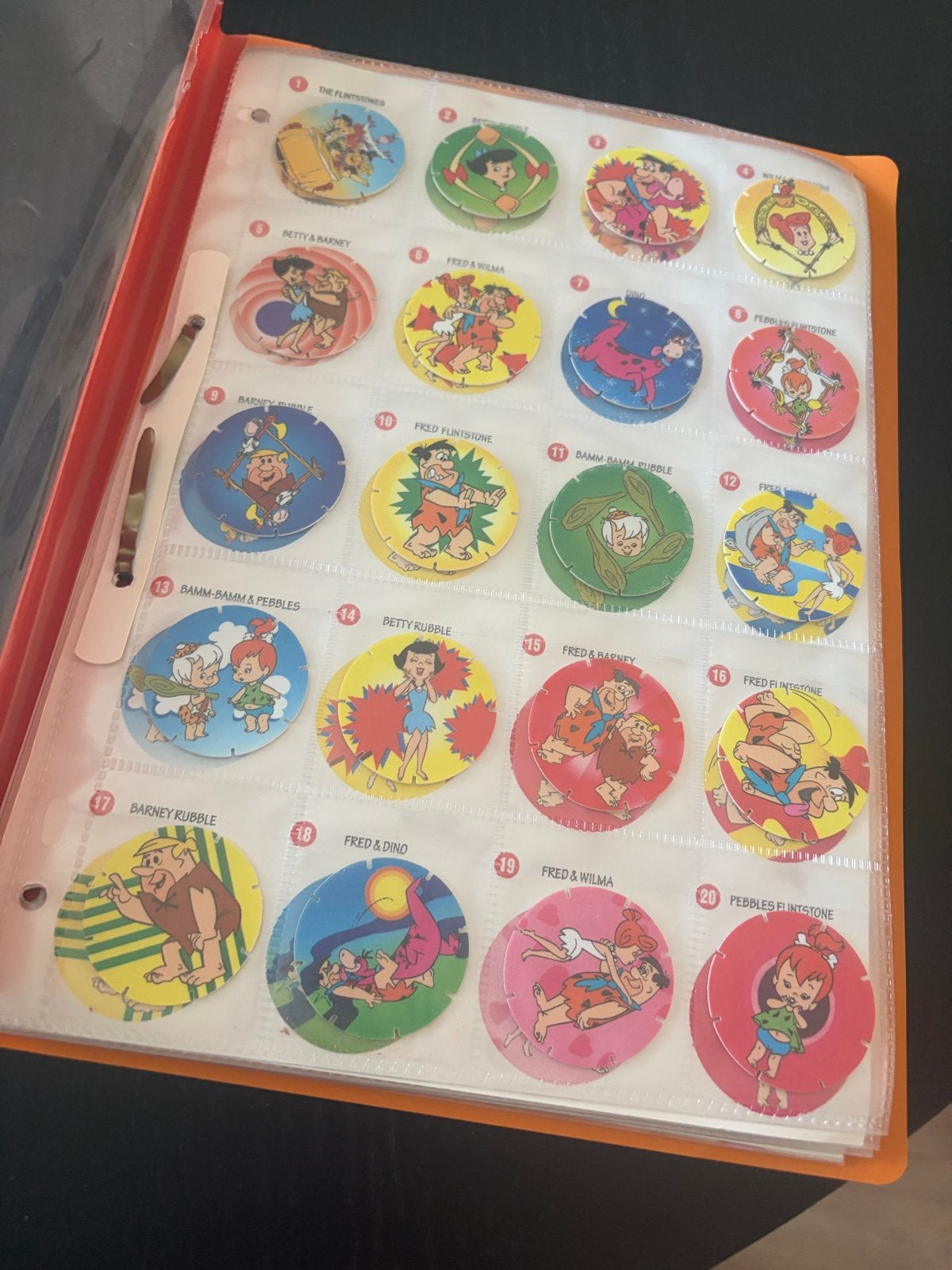 Jamin Flippo's verzamelmap met diverse series, Ophalen of Verzenden, Verzameling, Met verzamelmap(pen)