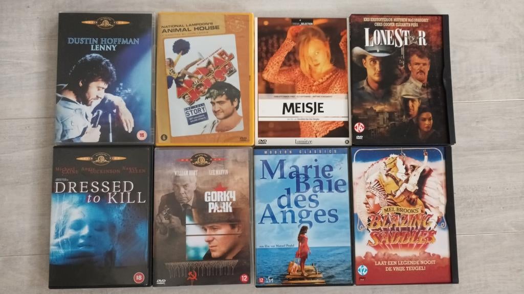Dvd verzameling collectie arthouse klassiekers filmhuis, Alle leeftijden, Ophalen of Verzenden, Zo goed als nieuw