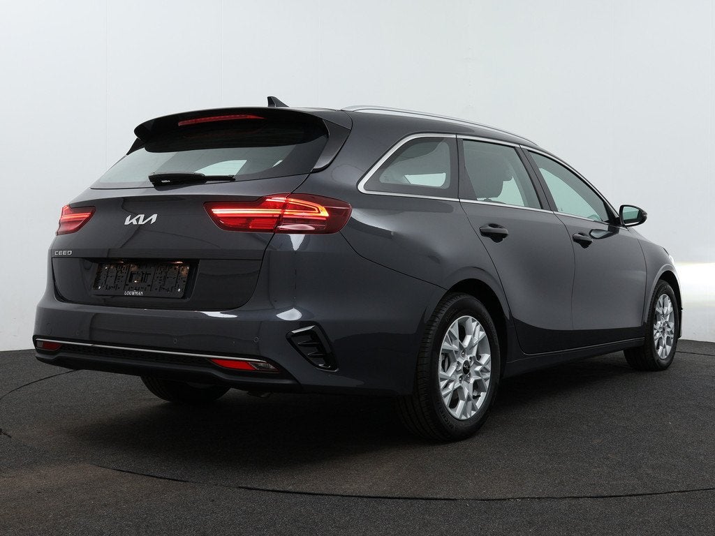 Kia Ceed Sportswagon 1.5 T-GDi DCT7 DynamicLine | Navigatie, 12 maanden, Stof, Gebruikt, Zwart