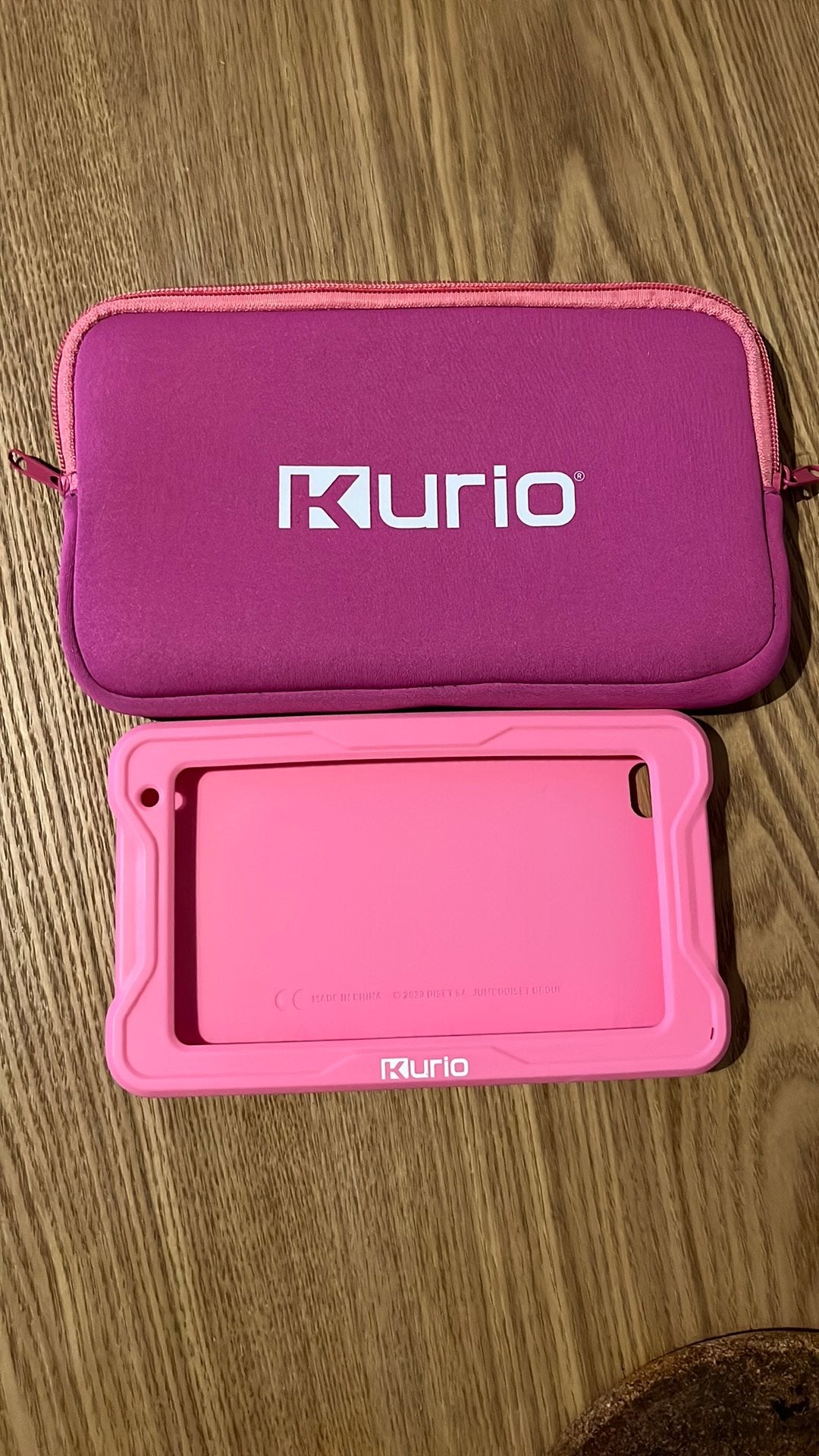 Kurio tablet hoes, Computers en Software, Ophalen, Kurio 7 inch light, Bescherming voor- en achterkant, Zo goed als nieuw