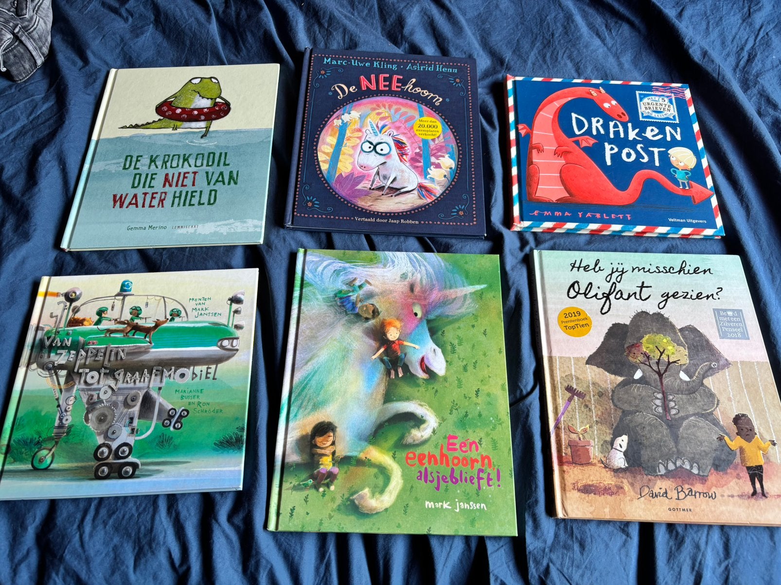 6 prachtige prentenboeken (hardcover) als set, Ophalen of Verzenden, Gelezen, Prentenboek