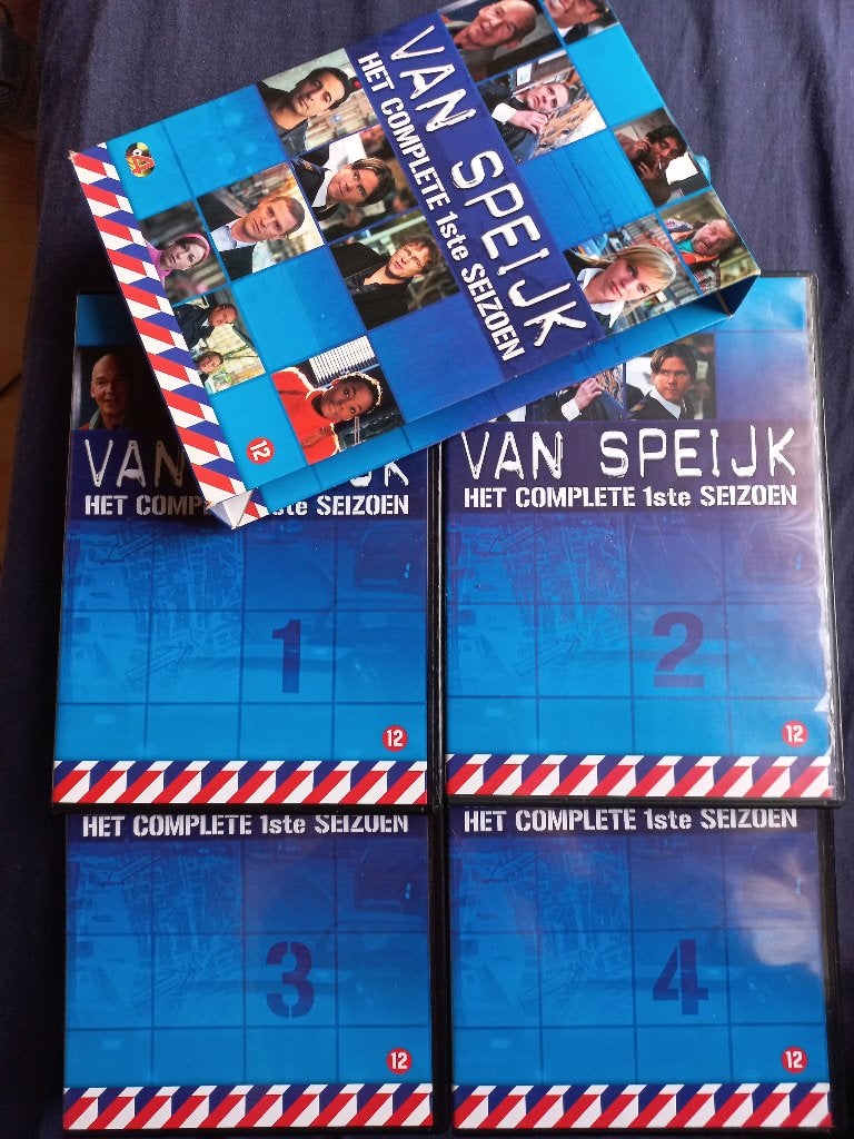 Van Speijk - Het complete 1ste seizoen (4 disc), Seizoen 1, Zo goed als nieuw, Vanaf 12 jaar, Inclusief doosje