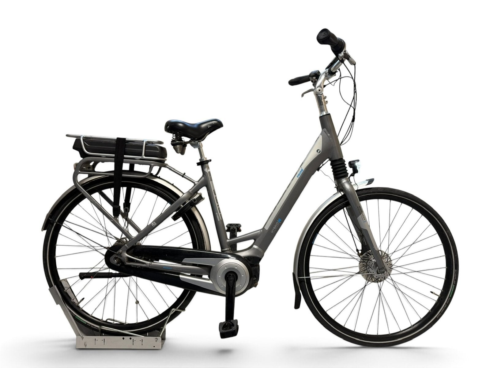 Giant prime middenmotor 400WH 2019, Fietsen en Brommers, Fietsen | Dames | Moederfietsen, Versnellingen, 0 zitjes, 53 tot 56 cm