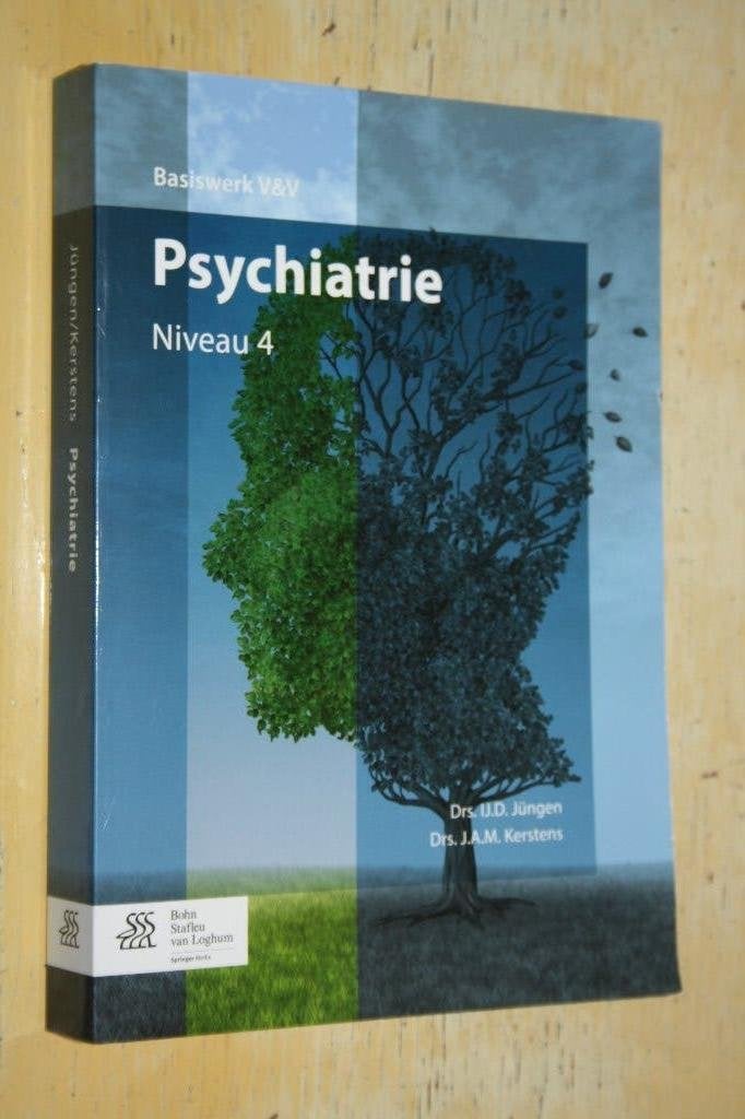 Psychiatrie Jungen Kerstens Basiswerk V&V Niveau 4, Ophalen of Verzenden, Zo goed als nieuw
