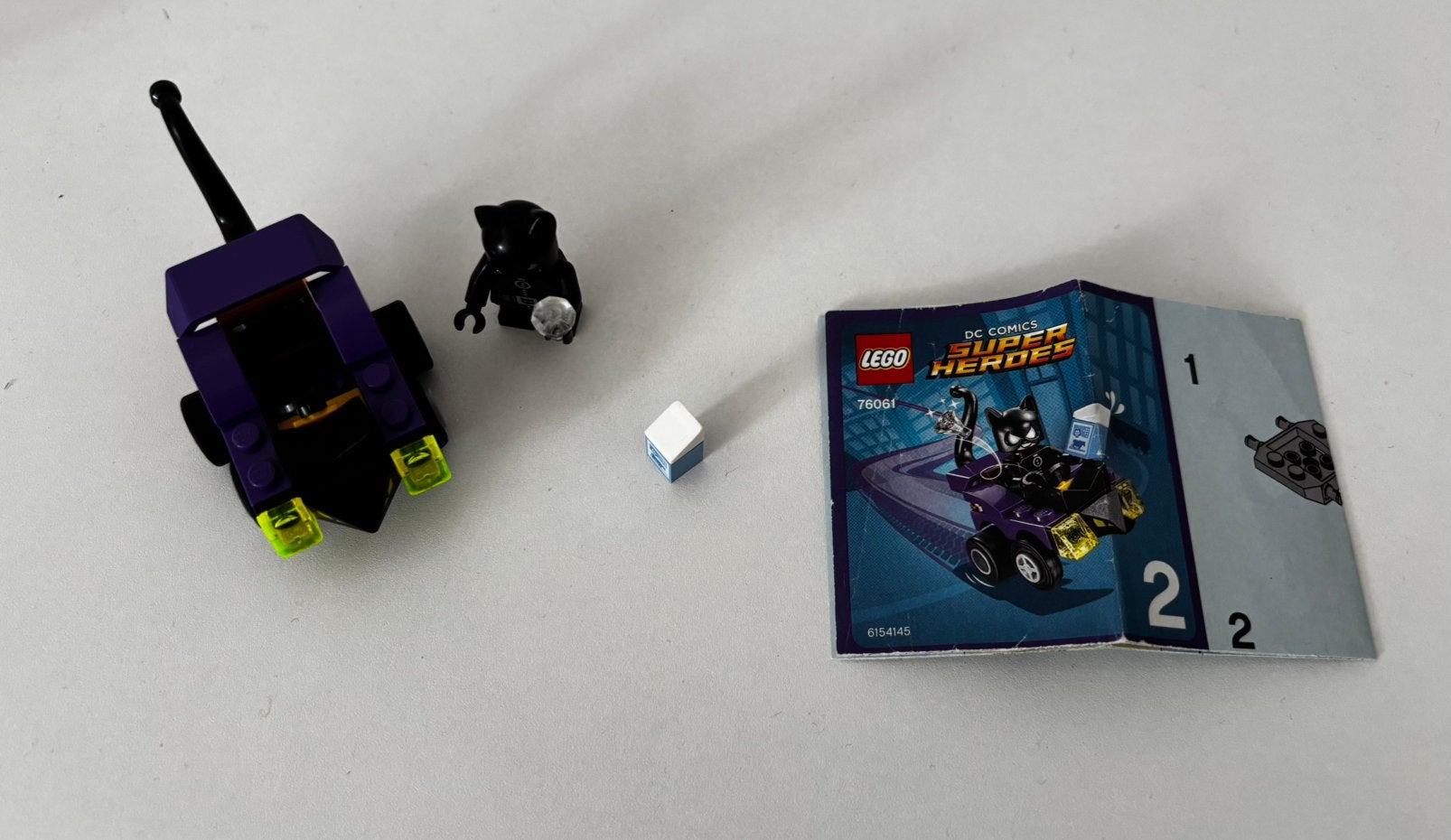 LEGO DC Super Heroes Batgirl Batcycle 76061, Gebruikt, Overige thema's, Lego, Ophalen of Verzenden