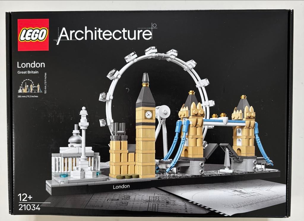 Lego Architecture London 21034 (ongeopend), Ophalen of Verzenden, Zo goed als nieuw, Complete set, Lego