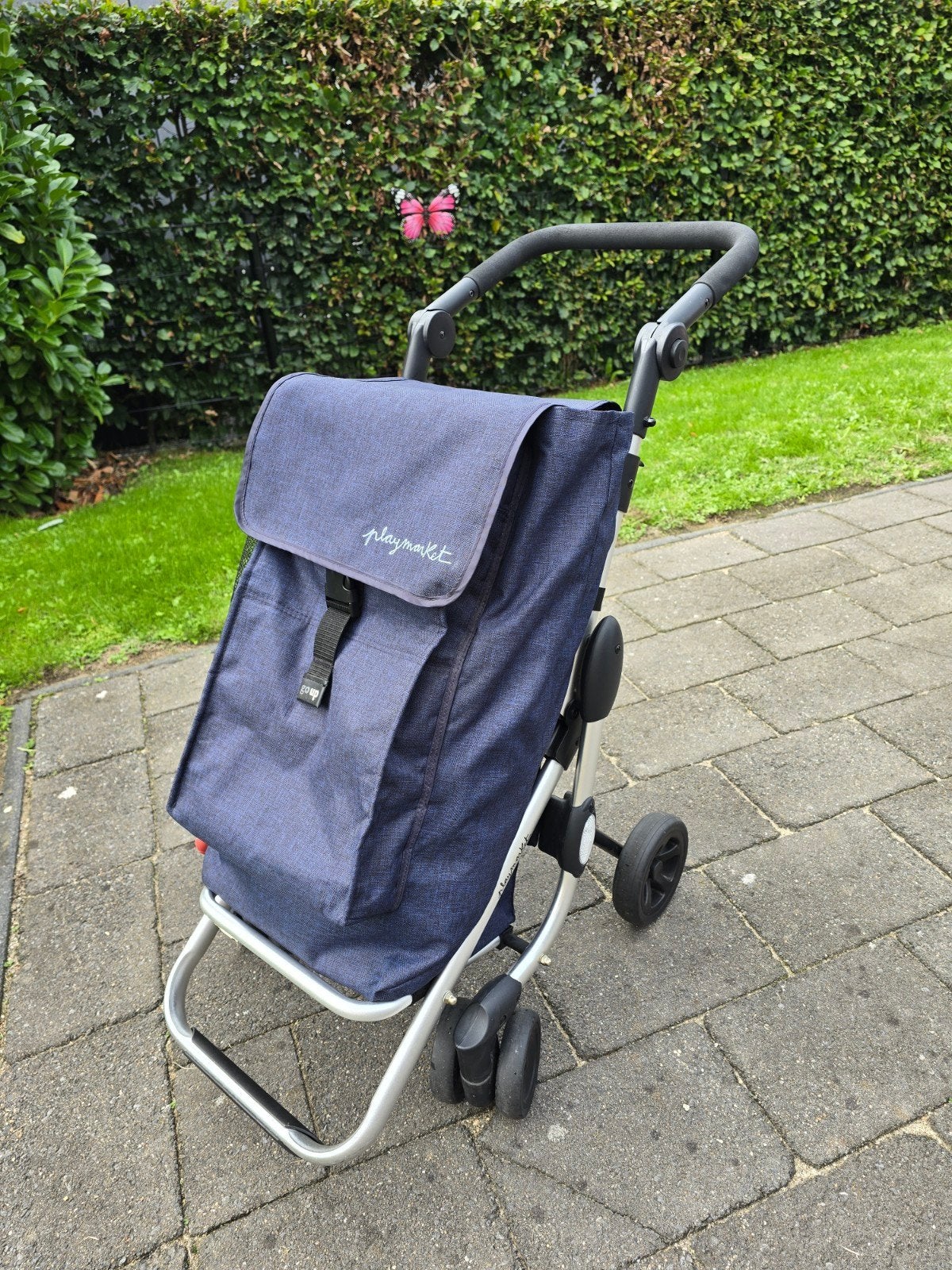 Playmarket Go Up Premium boodschappenwagen izgst, Ophalen of Verzenden, Zo goed als nieuw, Blauw, 30 cm of meer