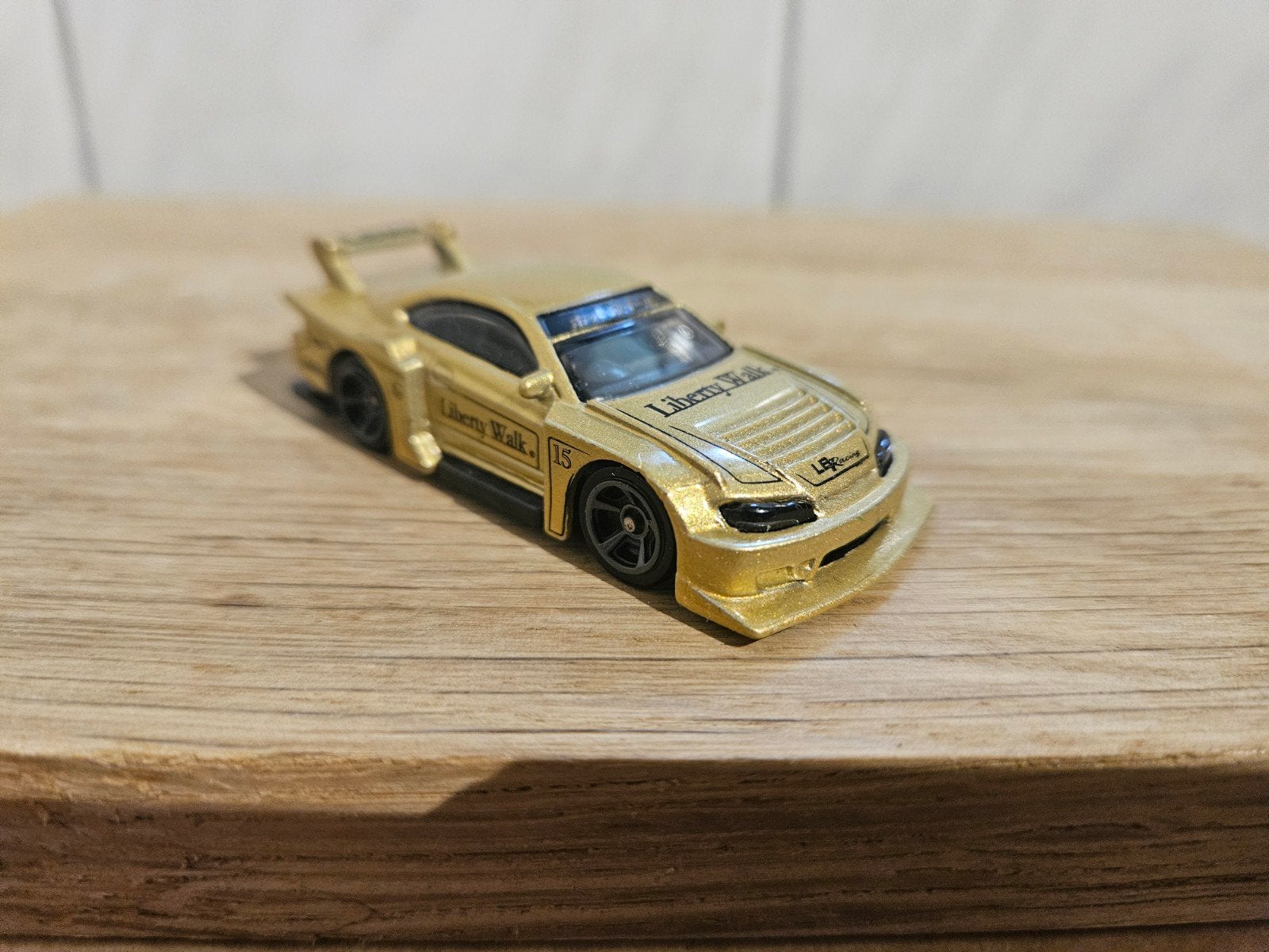 Hotwheels Nissan Silvia Super Silhouette Goud, Ophalen of Verzenden, Zo goed als nieuw, Auto