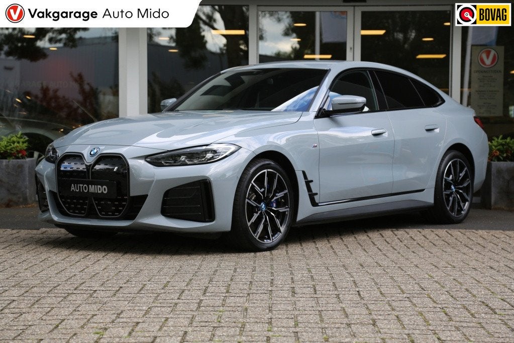 BMW i4 Gran Coupé 35 eDrive M Sport | BTW aftrekbaar | 1e e, Auto's, BMW, 12 maanden, 0 cilinders, Gebruikt, Zwart