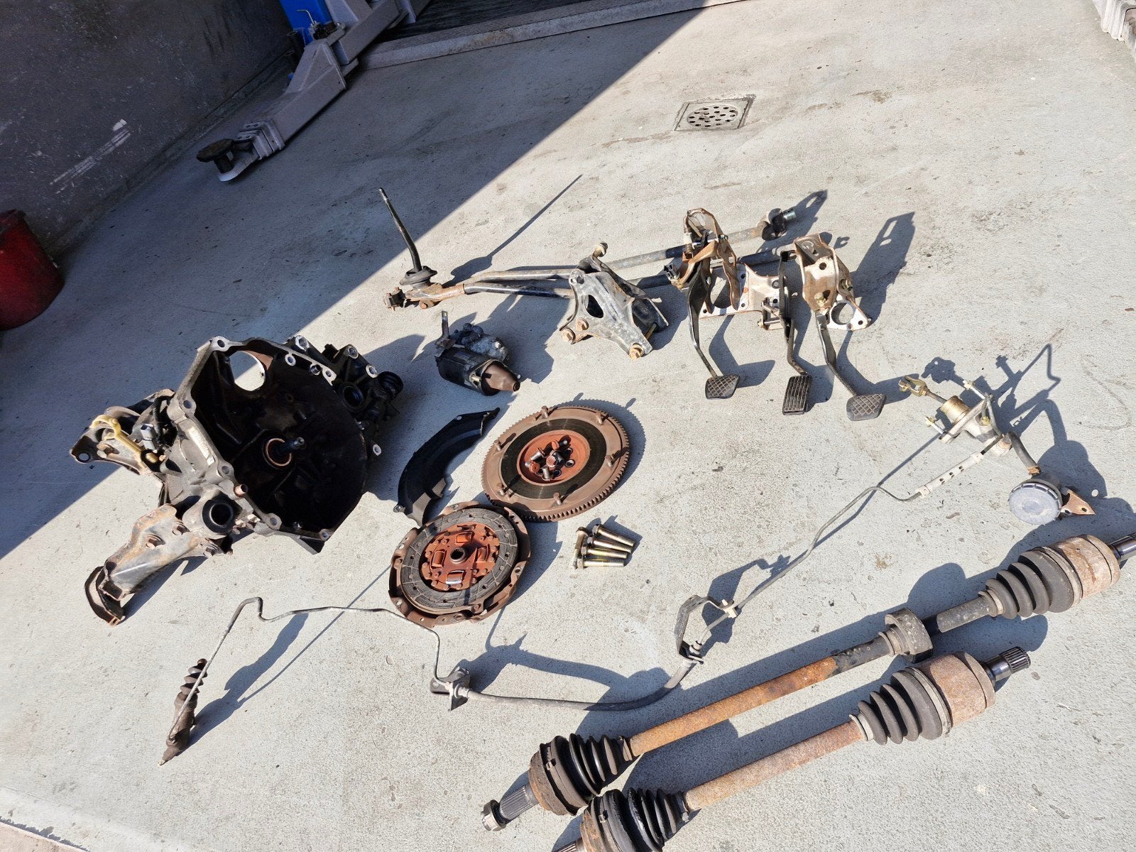 honda Civic Automaat naar Handschakel set, Ophalen, Honda