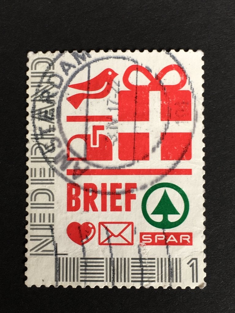 2349 Persoonlijke - Spar, Brief - gestempeld, Postzegels en Munten, Ophalen of Verzenden, Na 1940, Gestempeld