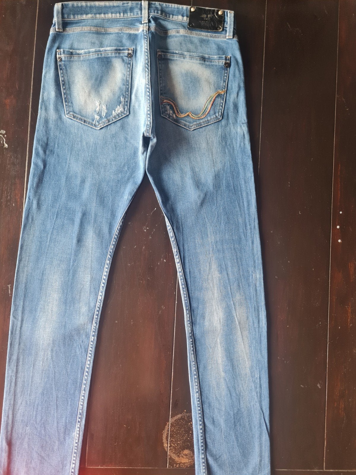 CLASSIC WE ARE REPLAY EVIDIO SLIM  STRETCH JEANS SIZE 33/34!, Blauw, We r replay, Ophalen of Verzenden, Zo goed als nieuw