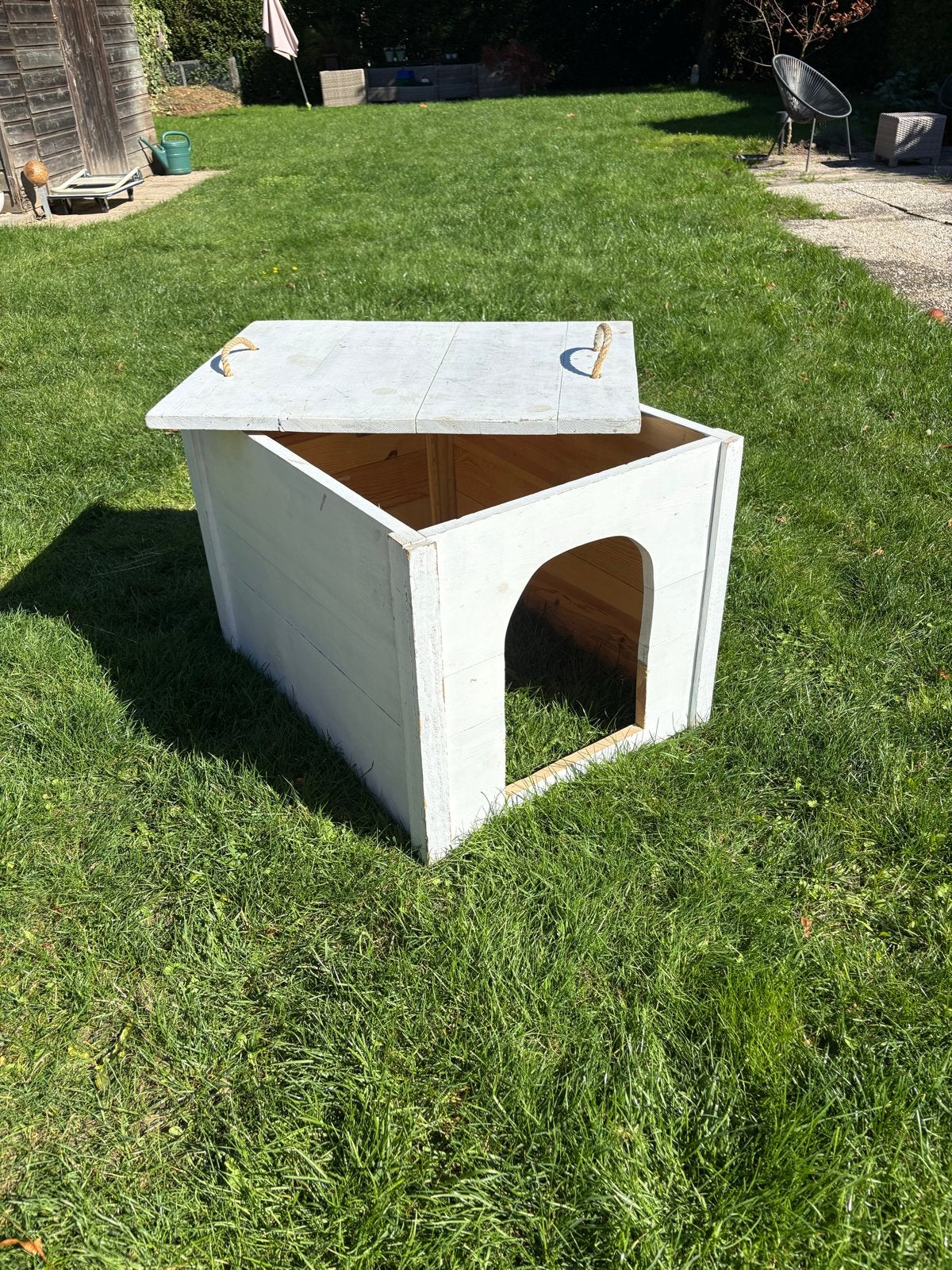 Kattenhuisje of ombouw kattenbak, Dieren en Toebehoren, Ophalen of Verzenden