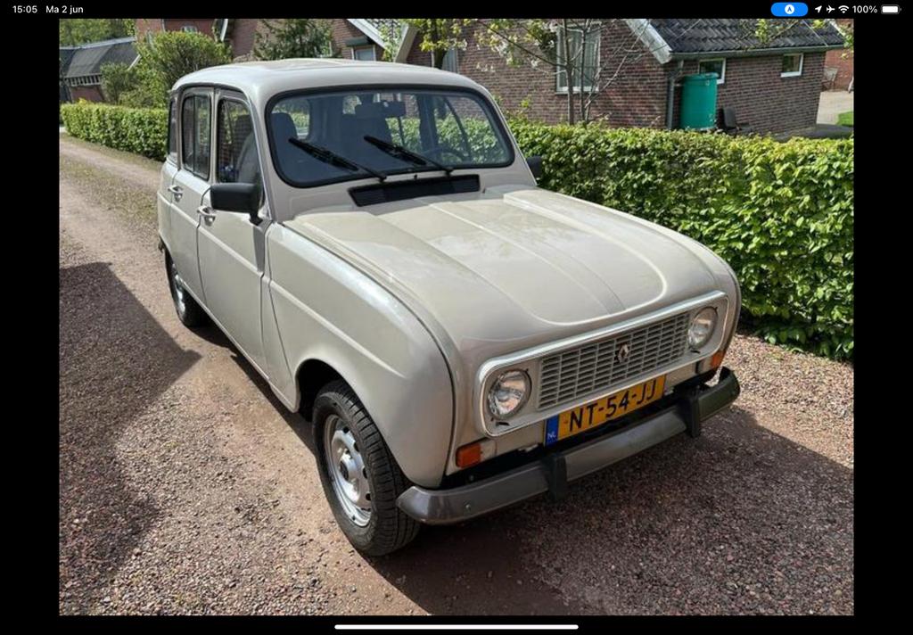 Renault 4 1.1 GTL 1985 Wit, 46 pk, 4 cilinders, Wit, Origineel Nederlands