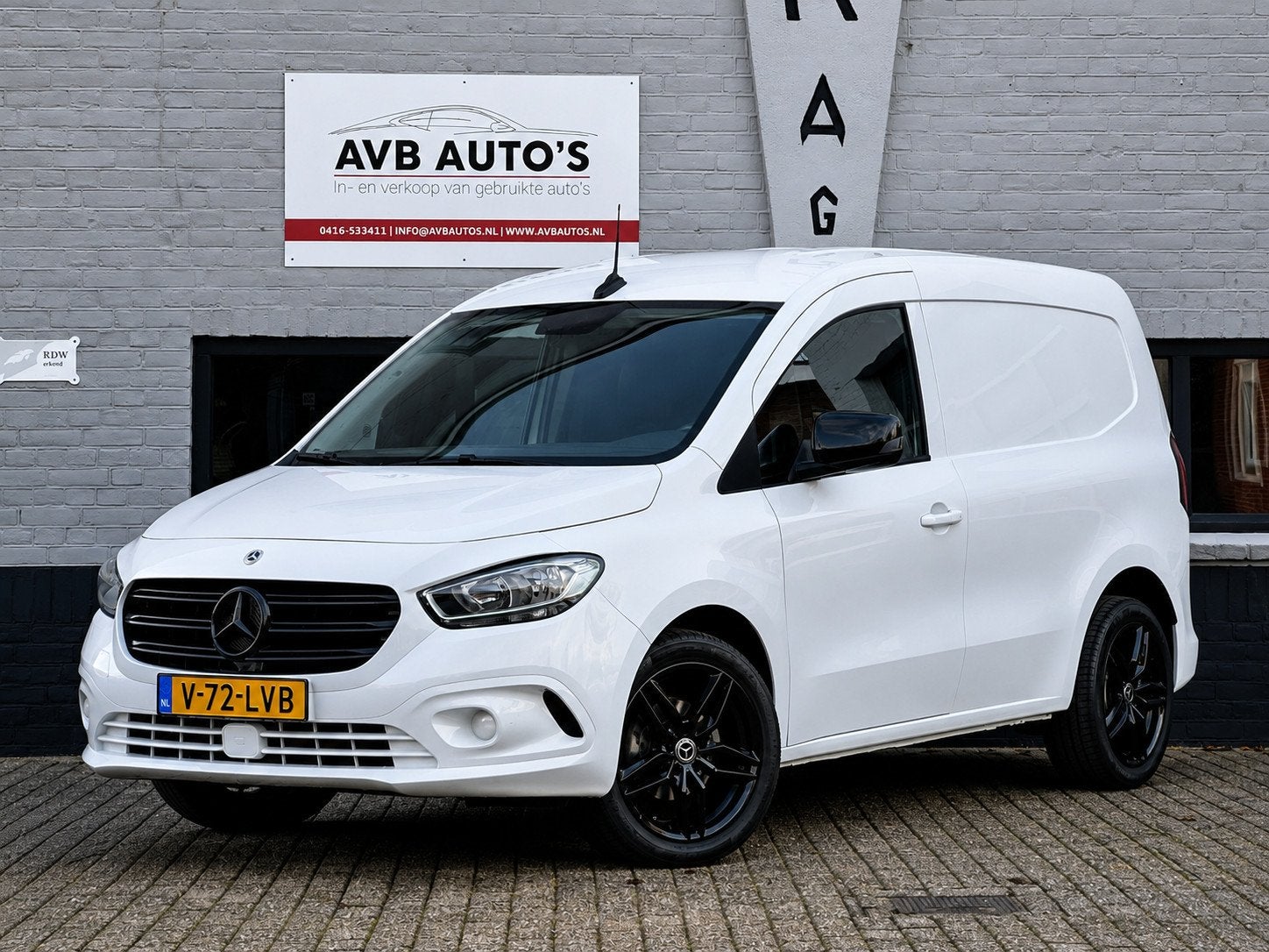 Mercedes-Benz Citan 110 CDI L1 Base Airco PDC LM Velgen, Voorwielaandrijving, Stof, Gebruikt, Zwart