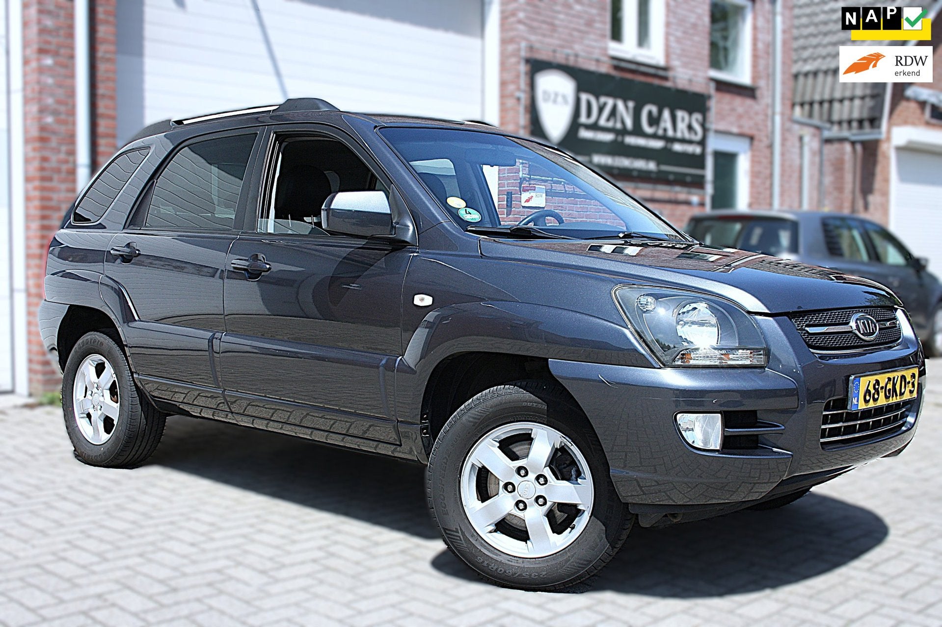 Kia Sportage 2.0 CVVT X-tra |Nap|Leer|Airco|Trekhaak|Cruise, Auto's, 1442 kg, Gebruikt, 4 cilinders, Handgeschakeld