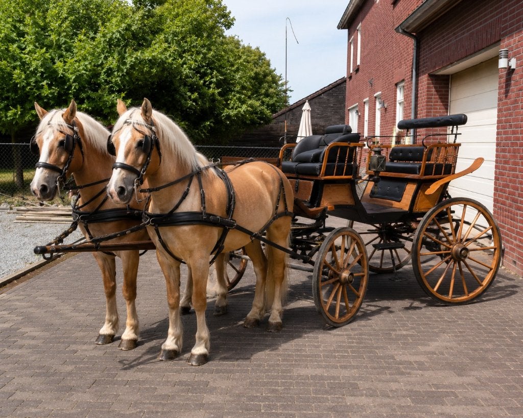 koets, recreatiekoets, type jachtwagen, zeer goede staat, Dieren en Toebehoren, Rijtuigen en Koetsen, Zo goed als nieuw, Wagonette
