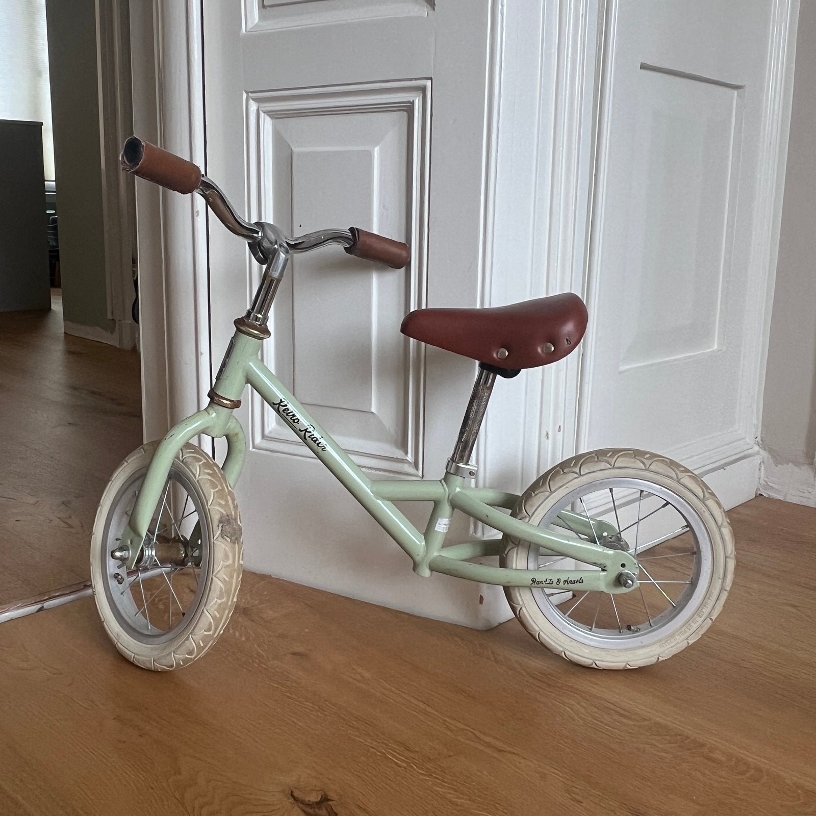 Bandits & Angels Retro Rider loopfiets groen, Ophalen, Gebruikt, Minder dan 16 inch