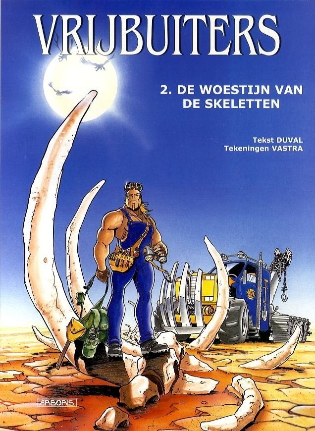 Vrijbuiters: De woestijn van de skeletten, Eén stripboek, Ophalen, Nieuw