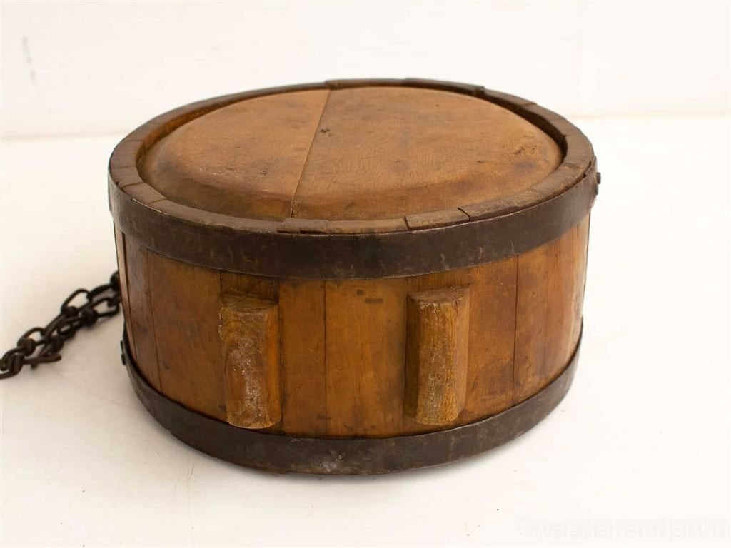 vintage houten watercontainer 25503, Ophalen of Verzenden, Gebruikt