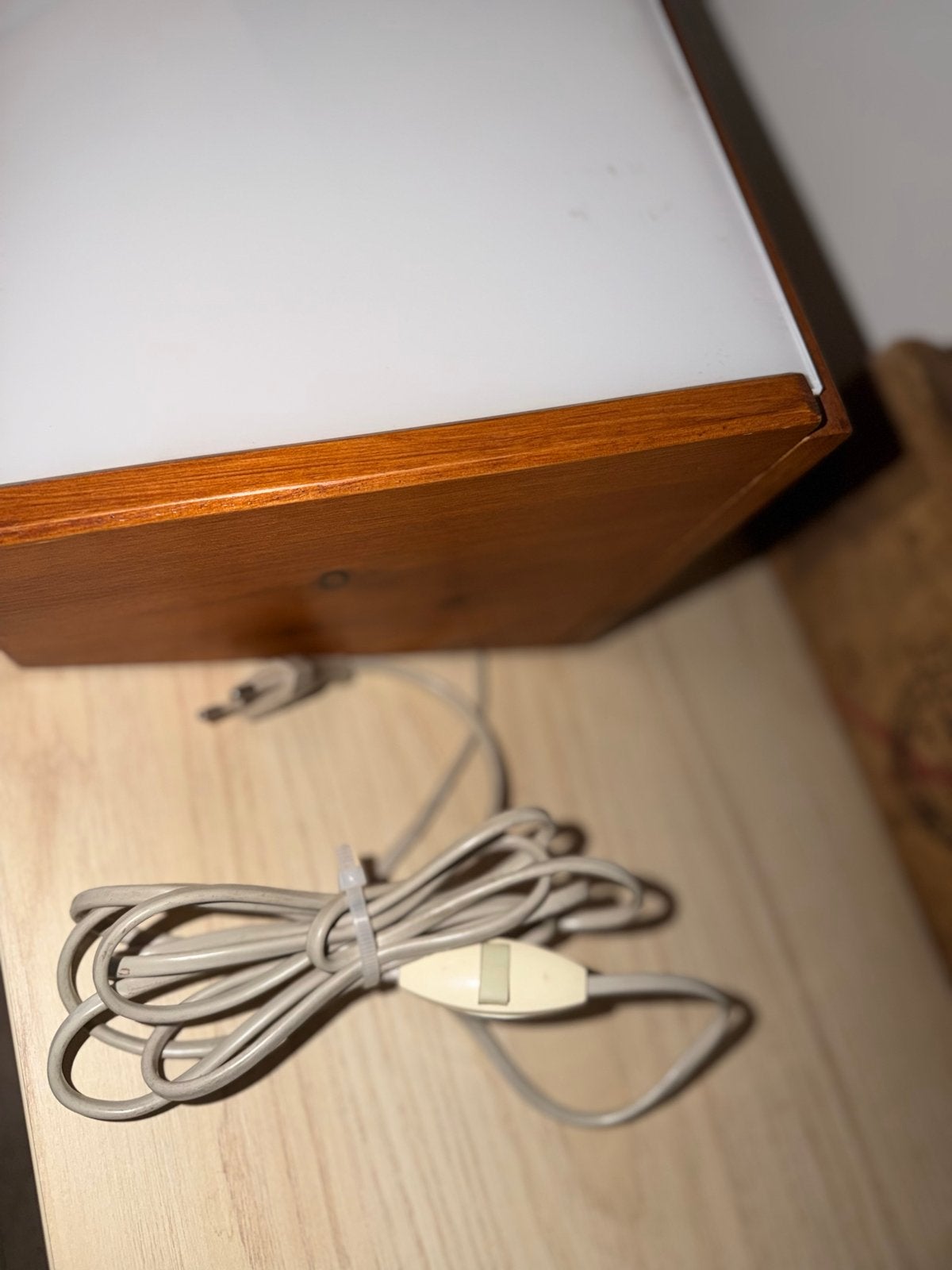 Vintage houten lichtbak tekentafel, Ophalen of Verzenden, Gebruikt