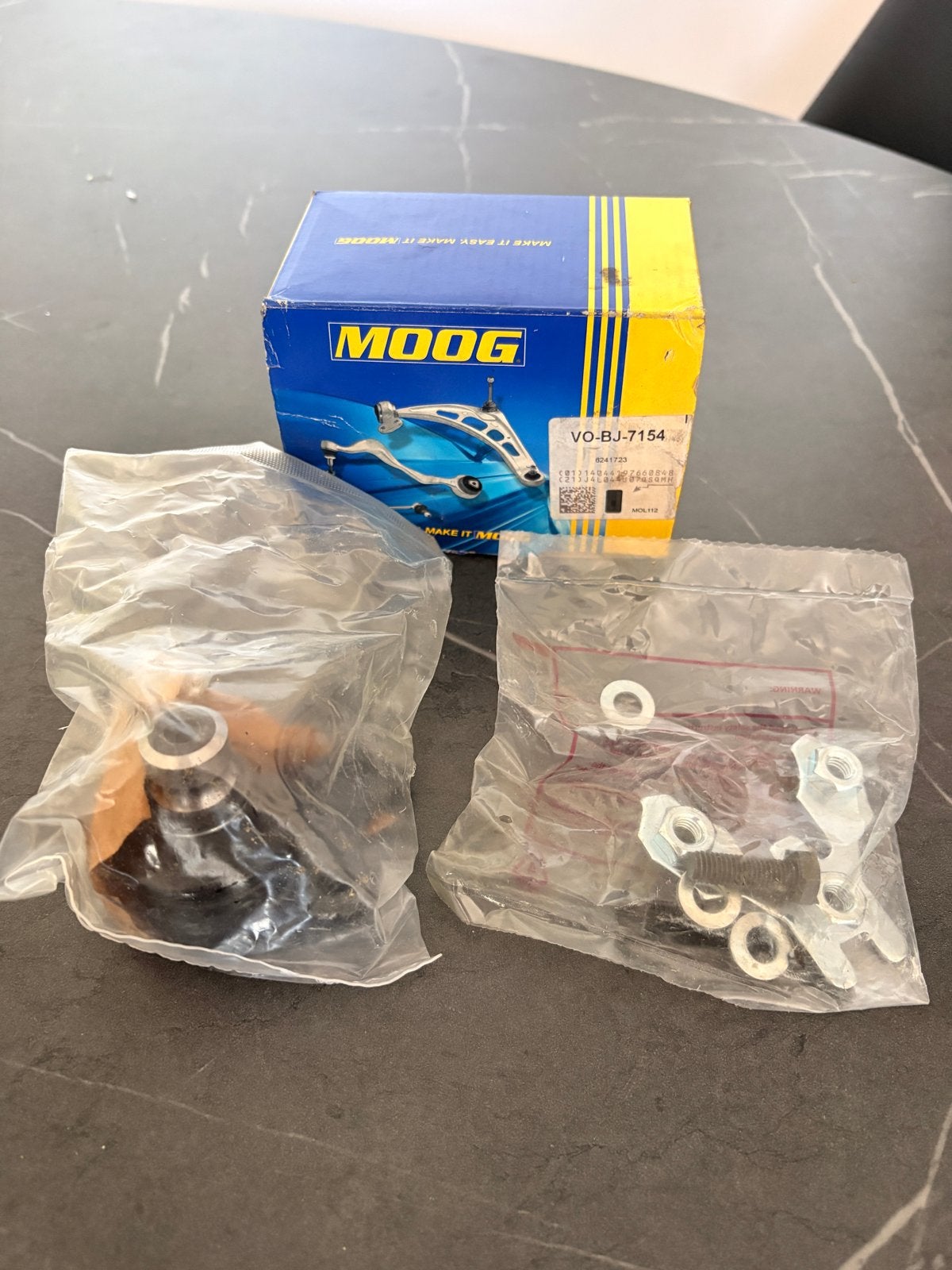 Fuseekogel MOOG VO-BJ-7154 voor diverse VW en Seat modellen, Auto-onderdelen, Ophalen of Verzenden, Nieuw, Volkswagen