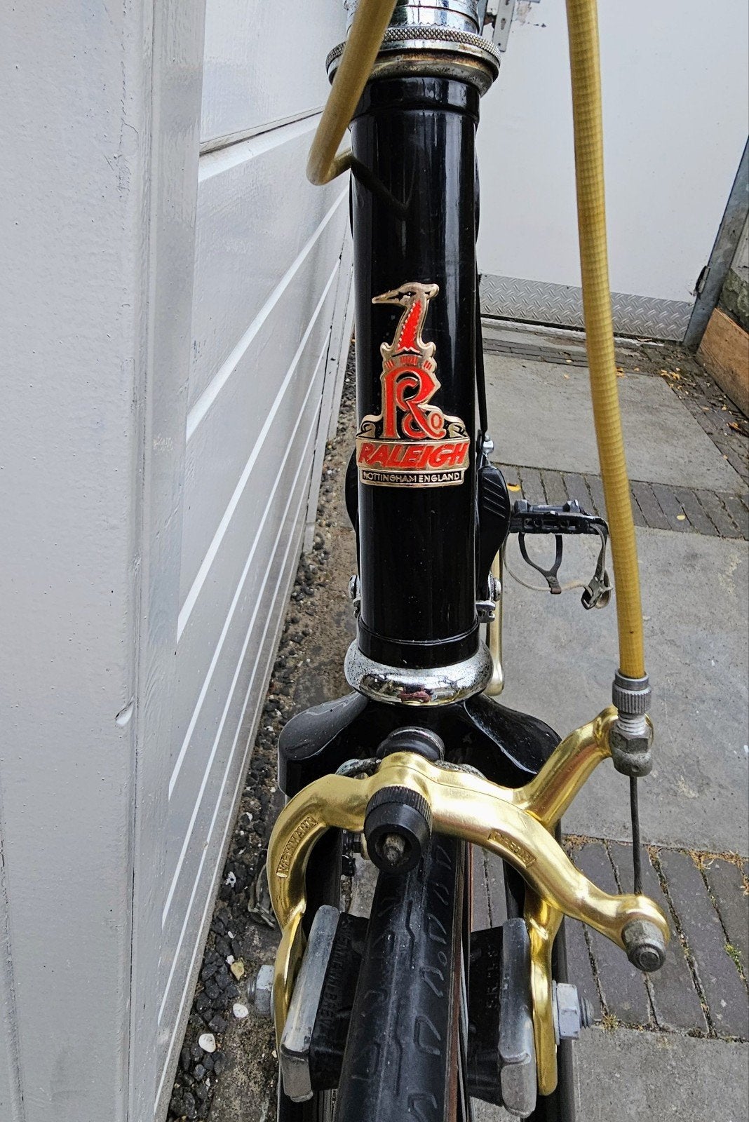 Raleigh Record Sprint Classic Racefiets, 28 inch, Gebruikt, Velgrem, 53 tot 57 cm