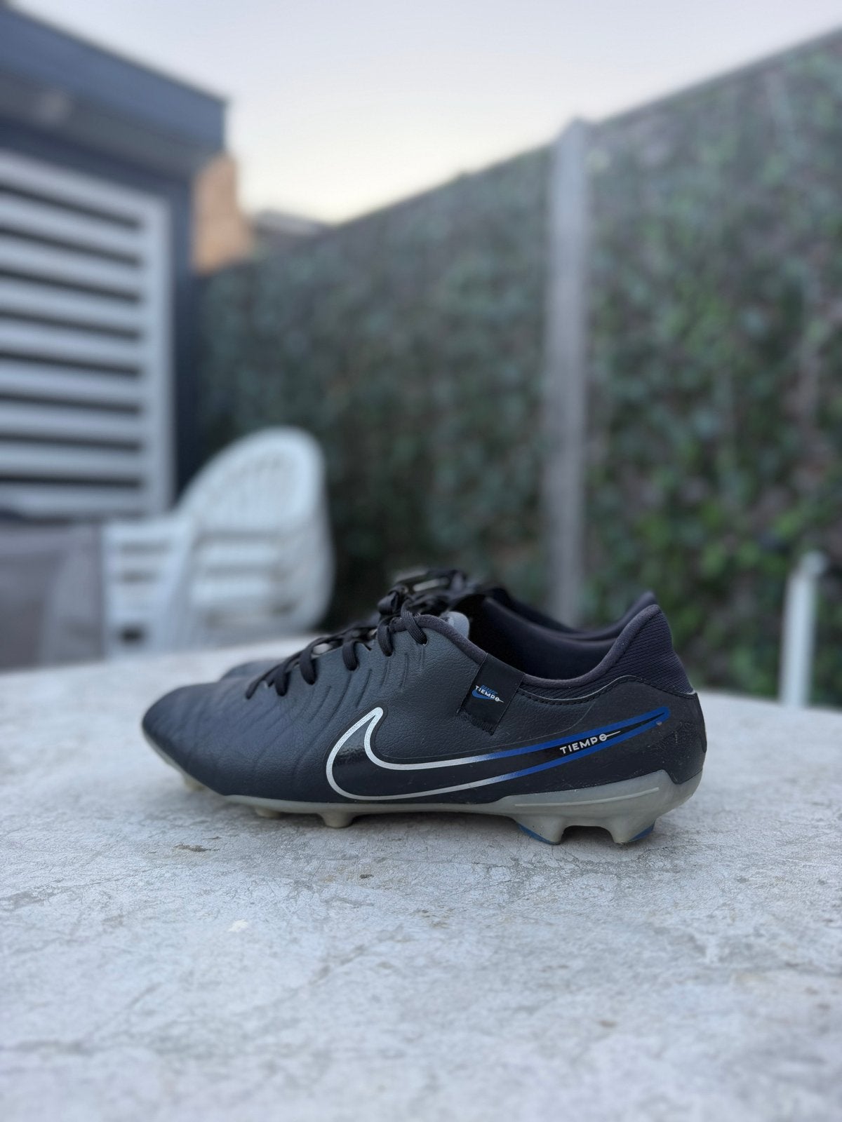Nike Tiempo voetbalschoenen - Maat 45, Sport en Fitness, Voetbal, Ophalen, Gebruikt, Schoenen