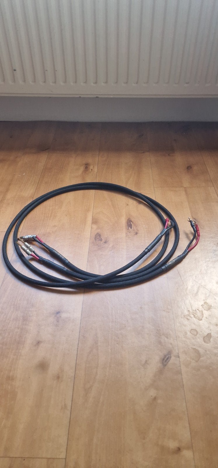 Kharma, speakerkabels, zilver, 2 meter, Ophalen of Verzenden, Minder dan 2 meter, Interlink-kabel