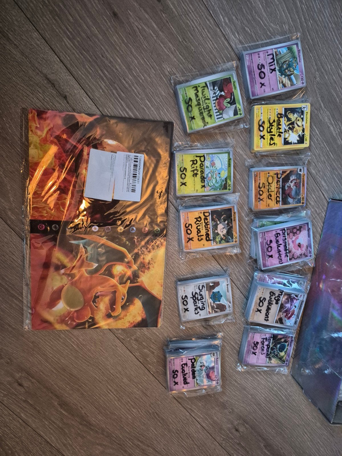 Nieuwe pokemon verzamelmap met 100 kaarten, Ophalen of Verzenden