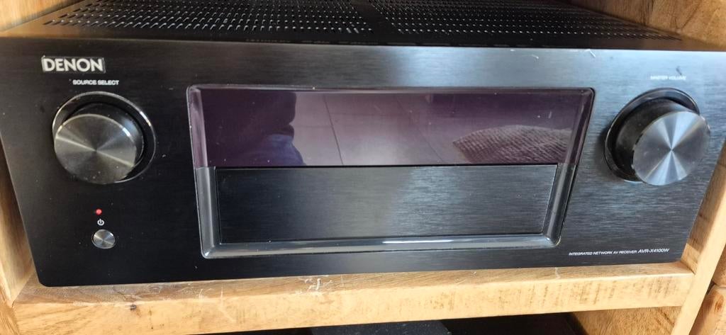 Denon AVR-X4100W 7.2 Receiver, Ophalen, Denon, 120 watt of meer, Gebruikt