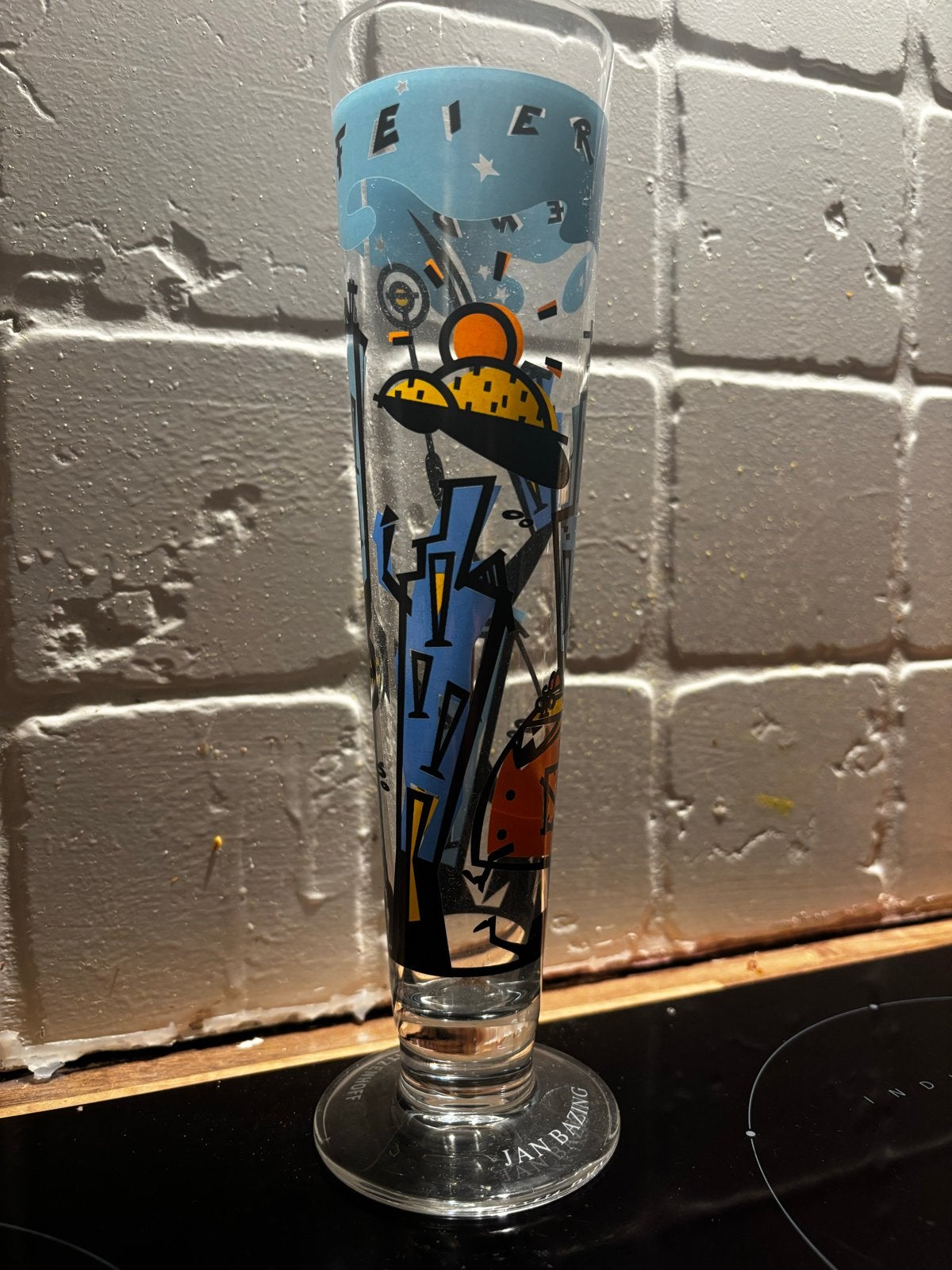 Ritzenhoff Jan Bazing Bierglas - Feierabend Design, Antiek en Kunst, Ophalen