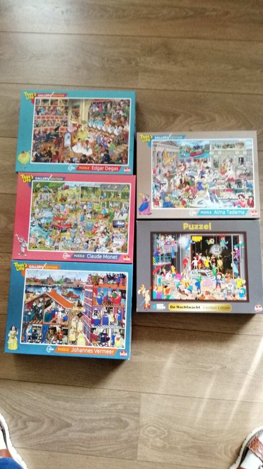 5 That's Life Puzzels., Ophalen, 500 t/m 1500 stukjes, Gebruikt