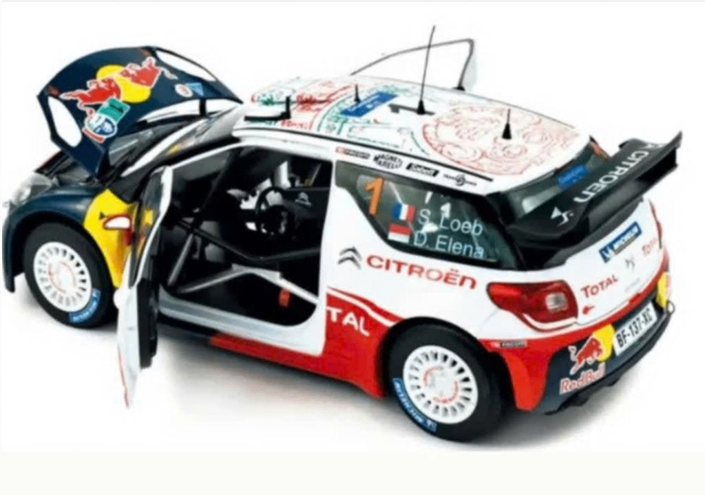 CITROEN DS3 WRC RALLYE MEXICO 2011 1/18 NOREV ref. 181555, Verzenden, Nieuw, Auto, Norev