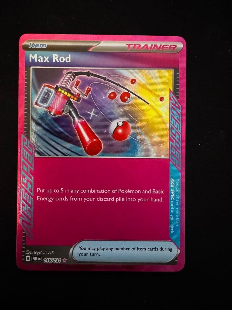 PRE 116 Max Rod, Ophalen of Verzenden, Nieuw, Losse kaart, Foil