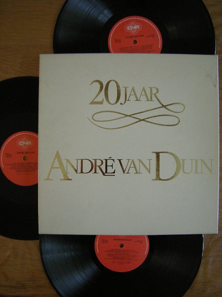 André Van Duin (20 Jaar André van Duin) 3lp. Box, Gebruikt, Overige genres, Ophalen of Verzenden, 12 inch