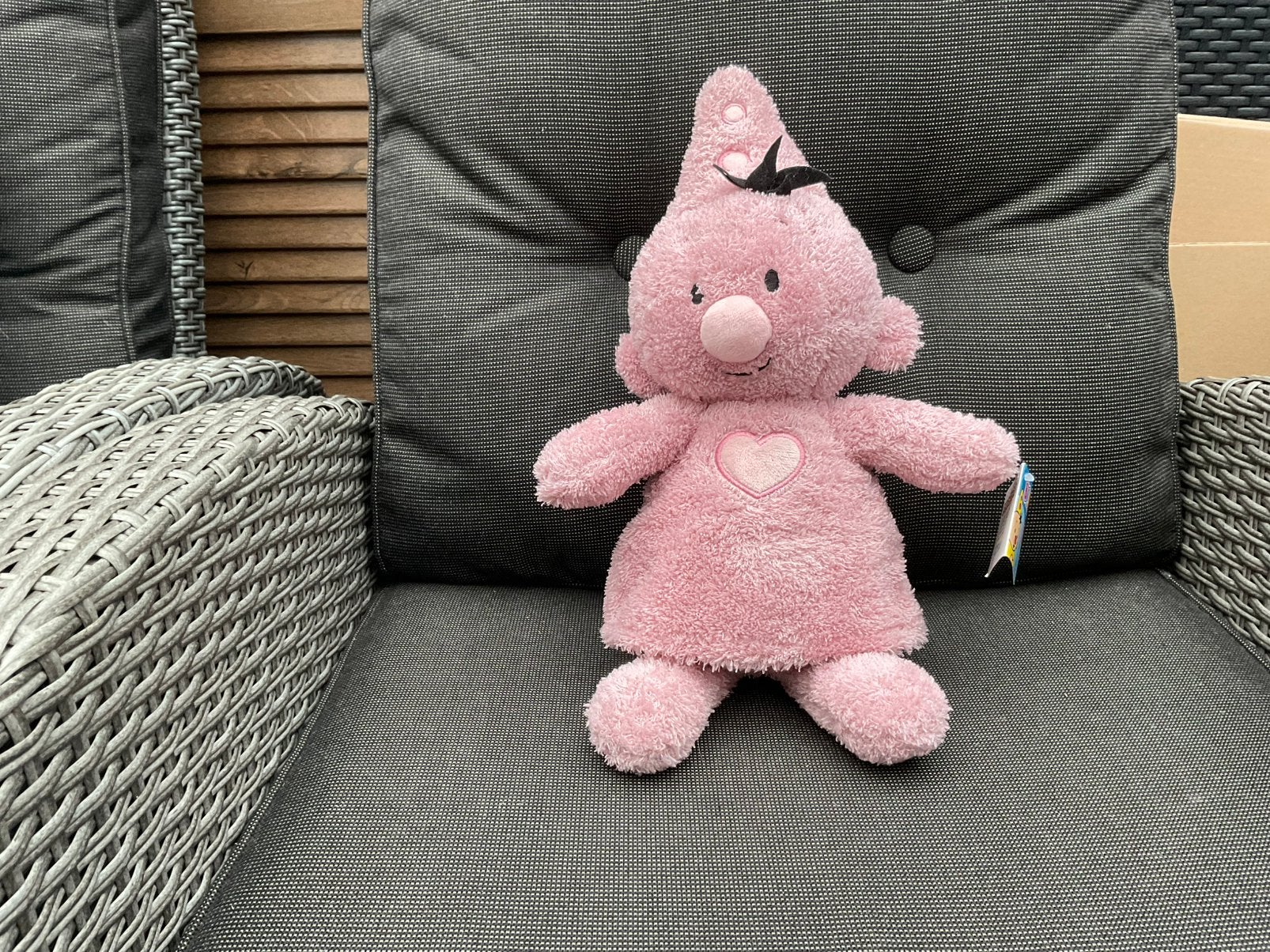 Nieuwe roze Teddy Bumba knuffel pluche ca 40cm, Ophalen, Overige figuren, Nieuw, Beeldje of Figuurtje
