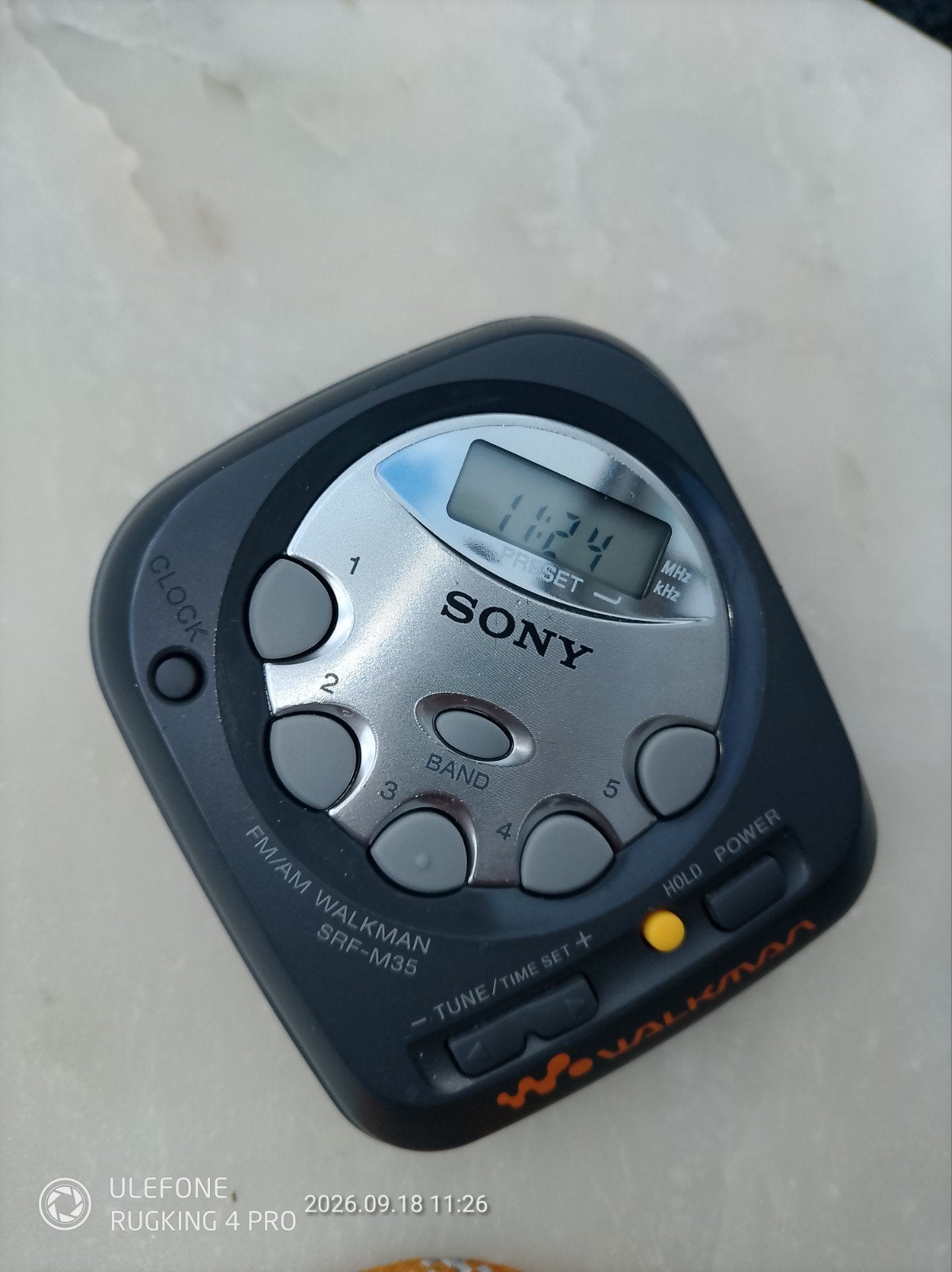 Sony Walkman SRF-M35 FM/AM Radio Cassette Speler, Audio, Tv en Foto, Ophalen of Verzenden, Walkman