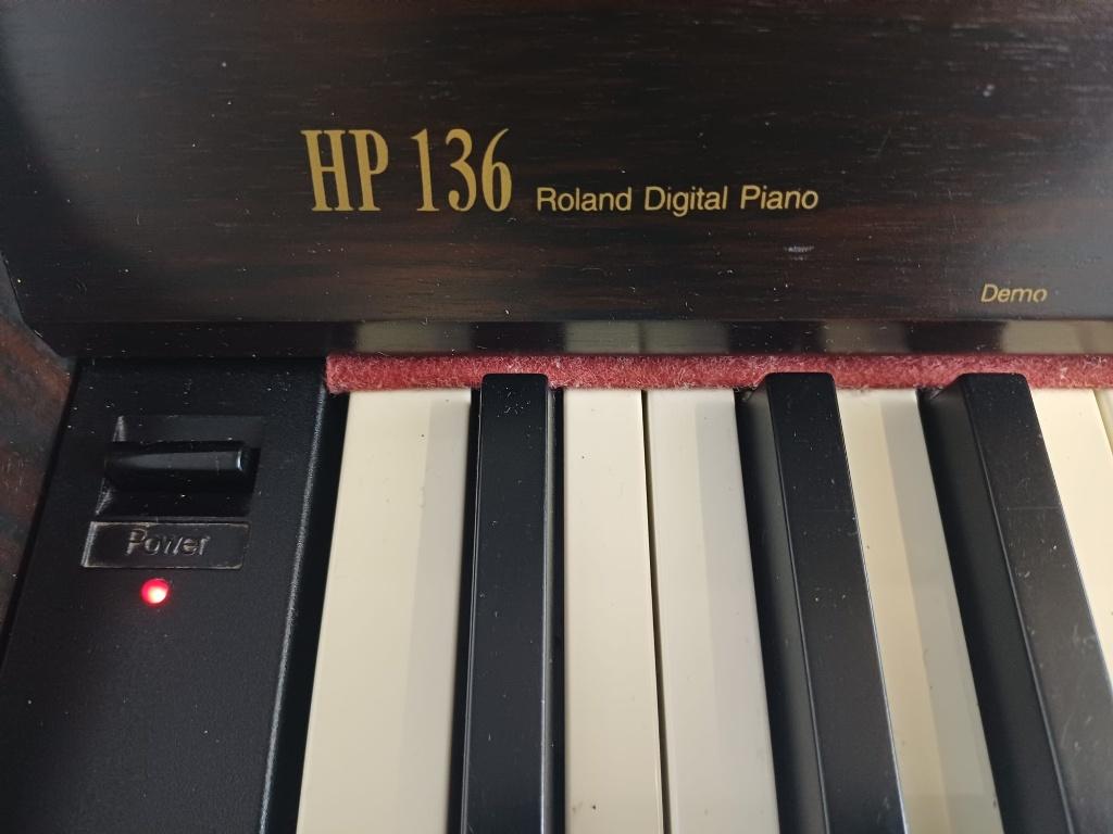 Digitale Piano – Inclusief Kruk & Bezorging, Gebruikt, Bruin, ., Ophalen of Verzenden