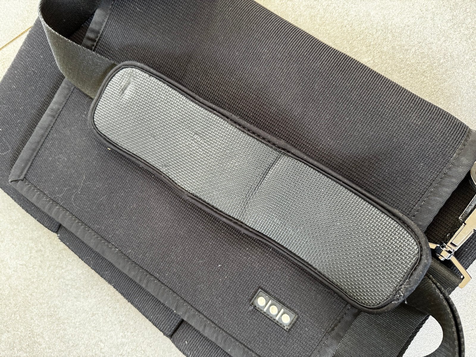 Shootsac cameratas - Zwart, zo goed als nieuw, Overige merken, Gevoerd, Ophalen of Verzenden, Zo goed als nieuw